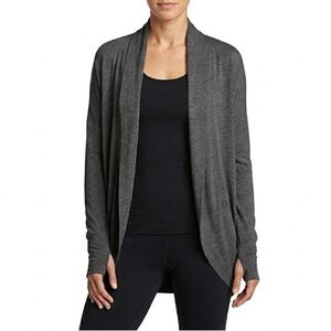 Eddie Bauer NWT Women’s Camp Fleece Open Front Fleece long Cardigan Sweatshirt L